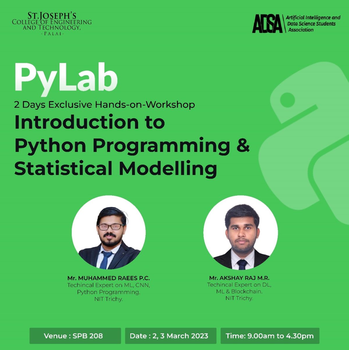 Artificial Intelligence And Data Science – SJCET Palai