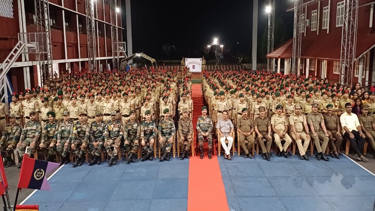 Combined Annual Training Camp at St. George College Aruvithura