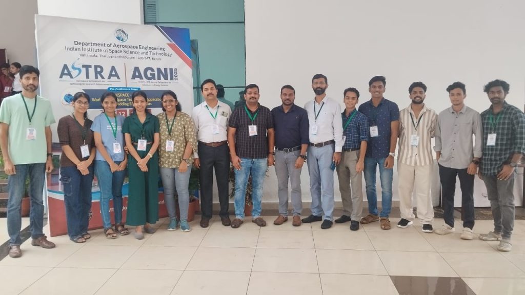 Faculty members & Students of SJCET ME Dept. at ASTRA-AGNI 2025