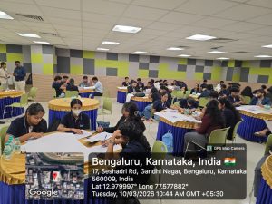 MBA 2025-2027 batch Knowledge Exchange Program with Jain University, Bangalore-1
