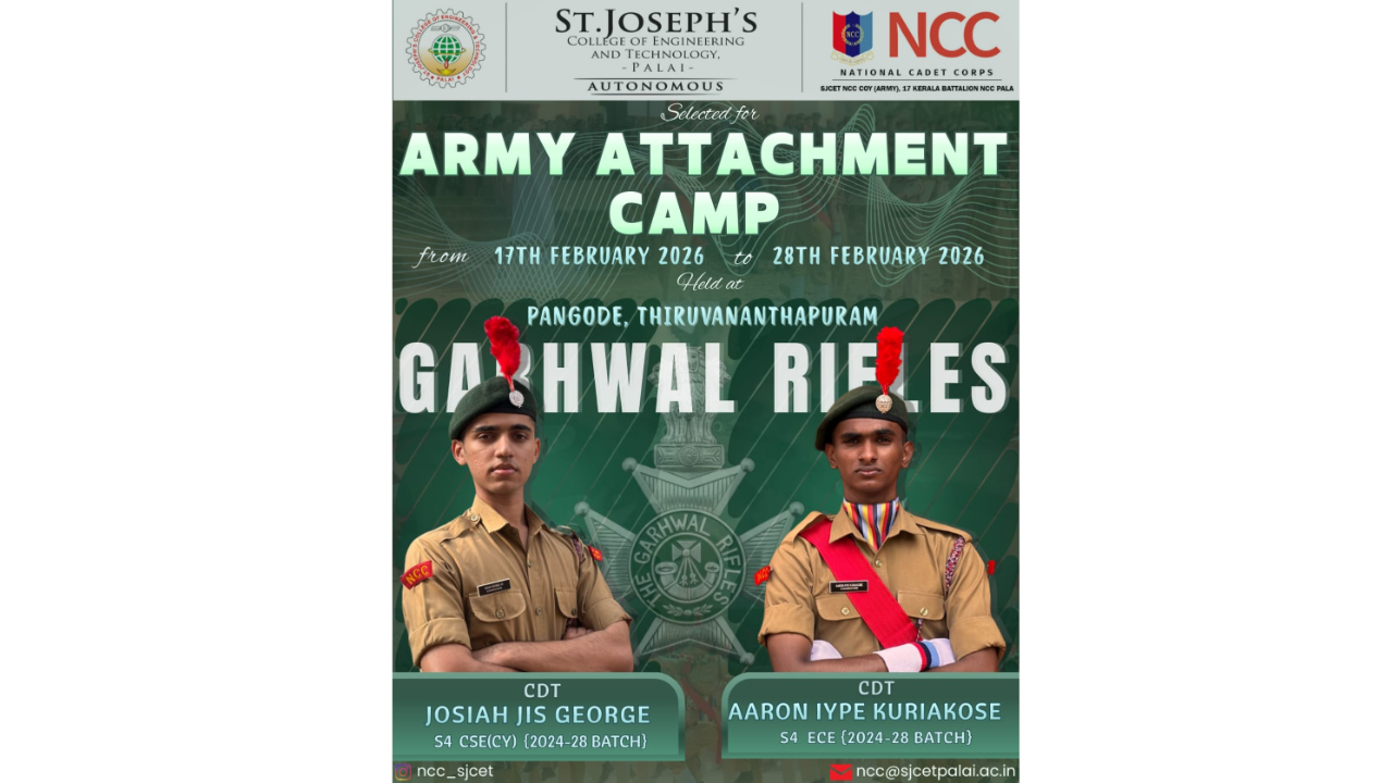 Army Attachment Camp – 06 Garhwal Rifles, Pangode